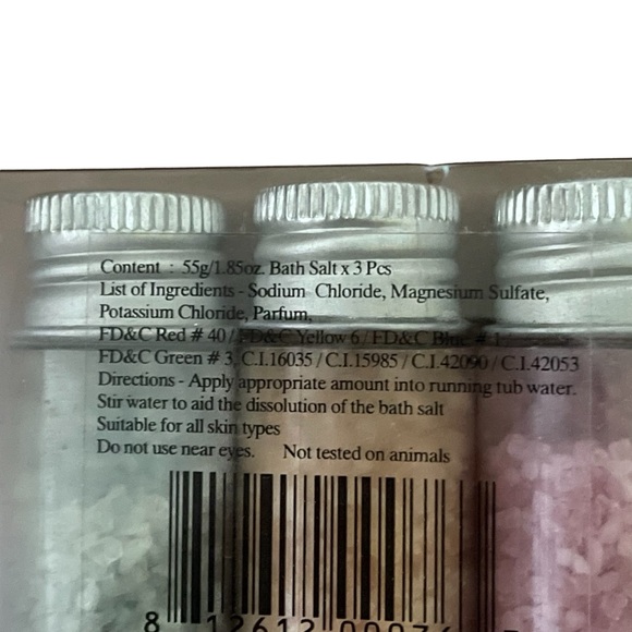 AROMA SPA Bath Salts Tropical Comfort Set - Picture 2 of 2